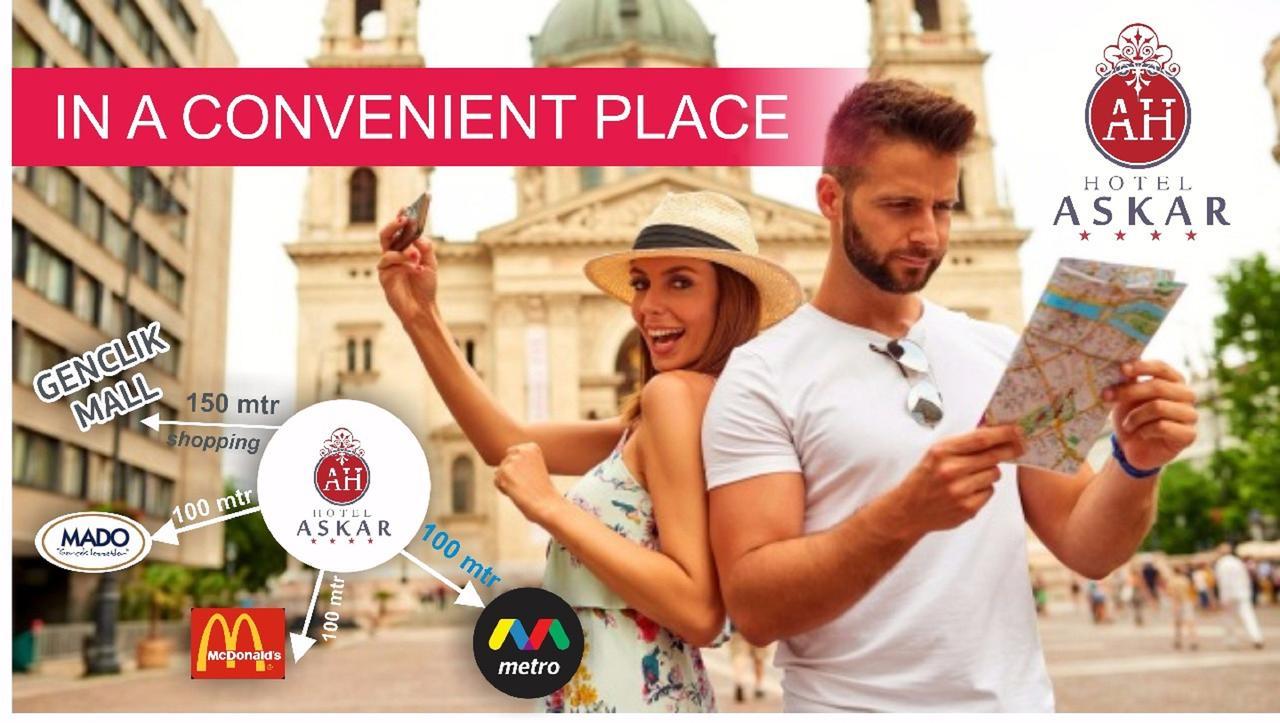 Askar Hotel Baku Exteriör bild